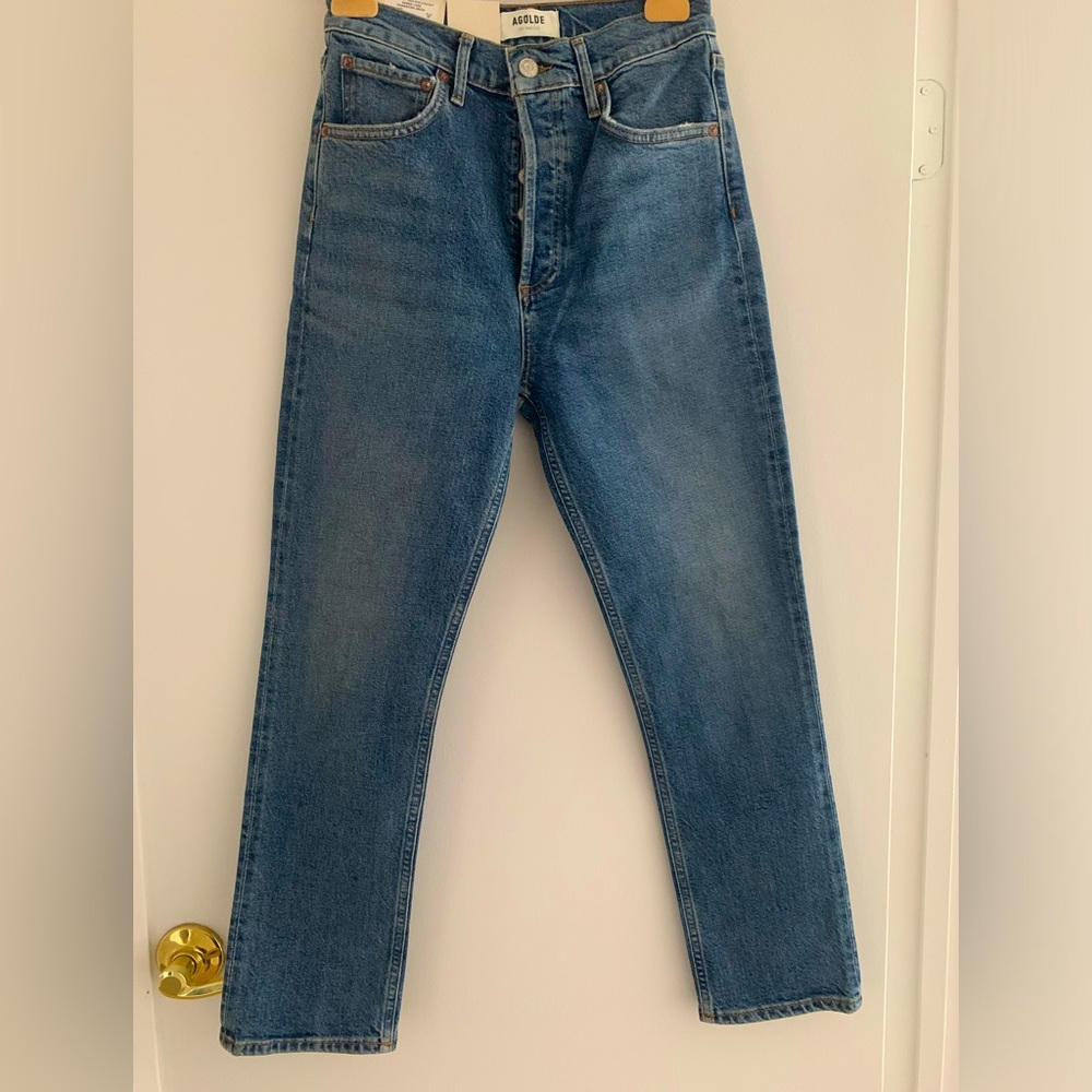 NWT! Agolde Riley jeans - Picture 6 of 16